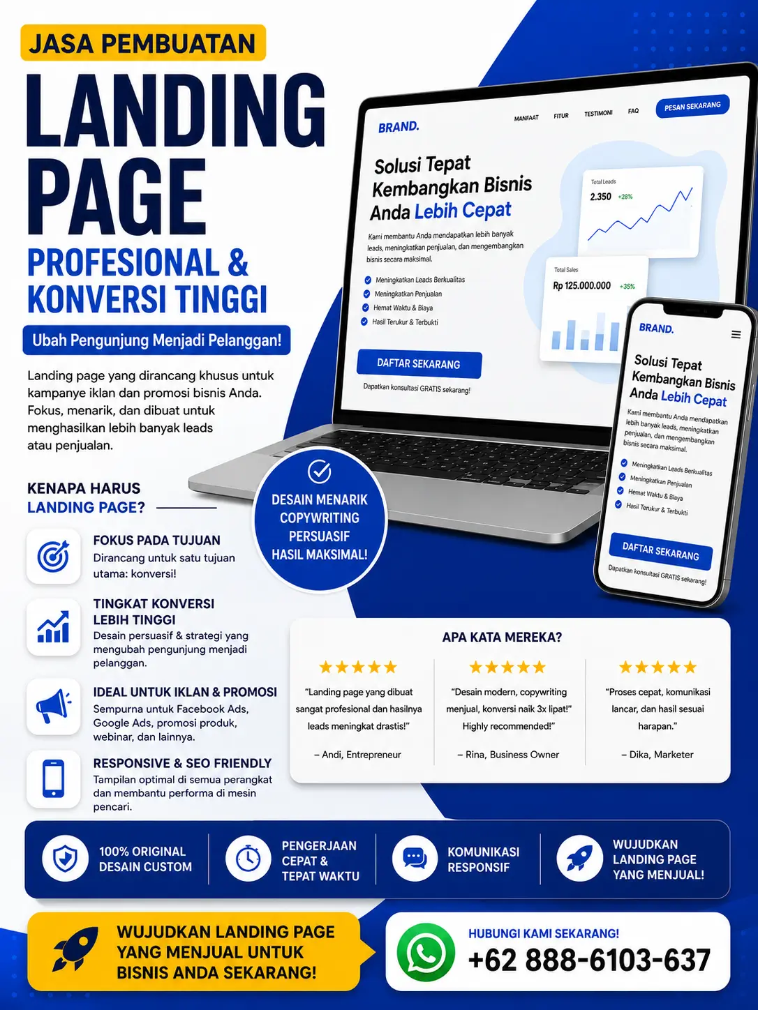 Landing Page Kampanye Iklan